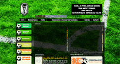 Desktop Screenshot of escueladefutbolsantiagomorning.cl